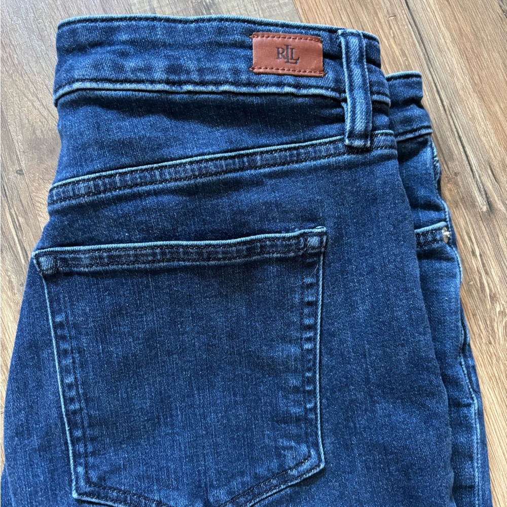 Ralph Lauren Women's Dark Blue Denim Jeans